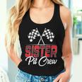 Race Car Birthday Party Racing Family Sister Pit Crew Women Tank Top Gifts for Her