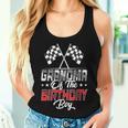 Race Car Grandma Of The Birthday Boy Racing Family Pit Crew Women Tank Top Gifts for Her