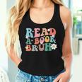 Read A Book Bruh English Teacher Reading Literature Women Tank Top Gifts for Her