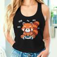 Red Panda Red Panda Gamer Tank Top Frauen Geschenke für Sie