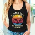 Retired 2024 Decoration Retirement Women Tank Top Gifts for Her