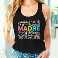 Retro Madre Ella Es Mamá Spanish Blessed Mom Mother's Day Women Tank Top Gifts for Her