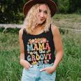 Retro Mama Of Groovy One Matching Family 1St Birthday Party Women Tank Top Gifts for Her