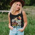 Ride Like A Girl Dirt Bike Rider Motocross Enduro Vintage Women Tank Top Gifts for Her