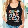 Rock The Test Test Day Teacher Student Testing Day Women Tank Top Gifts for Her