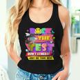 Rock The Test Testing Day Retro Motivational Teacher Student Women Tank Top Gifts for Her