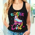 Roller Girl Skater Skating Retro Vintage 70S 80S 90S Skates Women Tank Top Gifts for Her