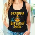 Rubber Duckies Grandma Of The Birthday Duck Rubber Duck Women Tank Top Gifts for Her
