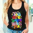 You Are Safe With Me Rainbow Pride Lgbtq Gay Transgender Women Tank Top Gifts for Her