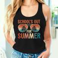 School Out For Summer Retro Last Day Of School Teacher Women Tank Top Gifts for Her