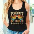 School's Out Forever Retirement 2024 Retired Teacher 2024 Women Tank Top Gifts for Her