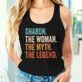 Sharon The Woman The Myth The Legend First Name Sharon Women Tank Top Gifts for Her