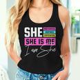 She Motivates Inspires Empowers International Day Women Tank Top Gifts for Her