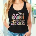Silly Rabbit Easter Is For Jesus Cute Bunny Christian Faith Women Tank Top Gifts for Her