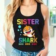 Sister Of The Shark Birthday Family Matching Birthday Women Tank Top Gifts for Her