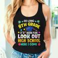 So Long 8Th Grade Graduation High School Here I Come 2024 Women Tank Top Gifts for Her