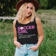Soccer Girl Definition Women Tank Top Gifts for Her