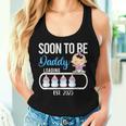 Soon To Be Daddy 2025 Girl Gender Reveal Party Dad Father Women Tank Top Gifts for Her