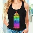 Spray Can Graffiti In Rainbow Colors Women Tank Top Gifts for Her