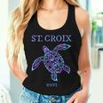 St Croix Sea Turtle Boys Girls Toddler Women Tank Top Gifts for Her