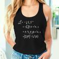 Standard Model Lagrangian Higgs Boson Physics Teacher Tank Top Frauen Geschenke für Sie