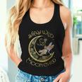Stay Wild Moon Child Hippie Crescent Moon Dragonfly Women Tank Top Gifts for Her