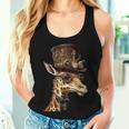 Steampunk Mr Giraffe Women Tank Top Gifts for Her