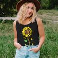 You Are My Sunshine Dinosaur Rex Sunflower Dino Hippie Women Tank Top Gifts for Her