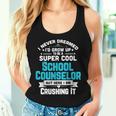 Super Cool School Counselor Teacher Apparel Women Tank Top Gifts for Her