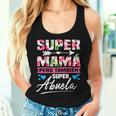 Super Mamá Pero También Super Abuela Camiseta sin mangas para mujer Regalos para ella