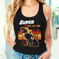 Super Mamasaurus Trex Dino Lustig Mama Muttertag Retro Tank Top Frauen Geschenke für Sie