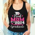 Super Proud Mom Of 2024 Kindergarten Graduate Awesome Family Women Tank Top Gifts for Her