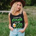 Swear To Drunk I'm Not God Irish Drunk St Pats Day Women Tank Top Gifts for Her