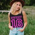 Sweet Sixn 16Th Birthday Hot Pink Birthday Party Girl Women Tank Top Gifts for Her