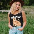 Tabby Cat Orange Cat Mom Orange Momma Women Tank Top Gifts for Her