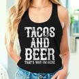 Tacos And Beer Drinking Drunk Cinco De Mayo Women Women Tank Top Gifts for Her