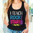 I Teach Rockstars Orchestra Music Teacher Back To School Women Tank Top Gifts for Her
