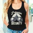 Team Princess Security Mom Dad Party Family Trip Vintage Women Tank Top Gifts for Her