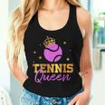 Tennis Queen Tennis Player Athletes Women's Tank Top Frauen Geschenke für Sie