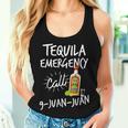Tequila Emergency Call 9 Juan Juan Tequila Women Tank Top Gifts for Her