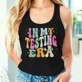 In My Testing Era Testing Day Teacher Test Day Retro Vintage Women Tank Top Gifts for Her