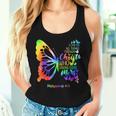 I Can Do All Things Through Christ Butterfly Religious Women Women Tank Top Gifts for Her