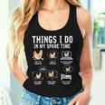 Things I Do In My Spare Time Farmar Farm Chicken Lover Women Tank Top Gifts for Her
