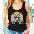 Tortitude Tortie Cat Mom Tortoiseshell Mama Women Tank Top Gifts for Her