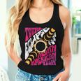 Total Eclipse 2024 Retro Groovy North American Tour Concert Women Tank Top Gifts for Her