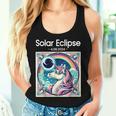 Total Solar Eclipse 2024 Totality Spring Unicorn Girl Women Tank Top Gifts for Her