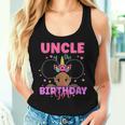 Uncle Of The Birthday Girl Melanin Afro Unicorn Princess Women Tank Top Gifts for Her