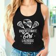 Never Underestimate A Girl With A Lacrosse Stick Women Tank Top Gifts for Her