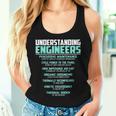 Understanding Engineers Mechanical Sarcastic Engineering Women Tank Top Gifts for Her