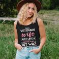 Veteran's Wife Like A Normal Wife But Cooler Veteran Wife Women Tank Top Gifts for Her